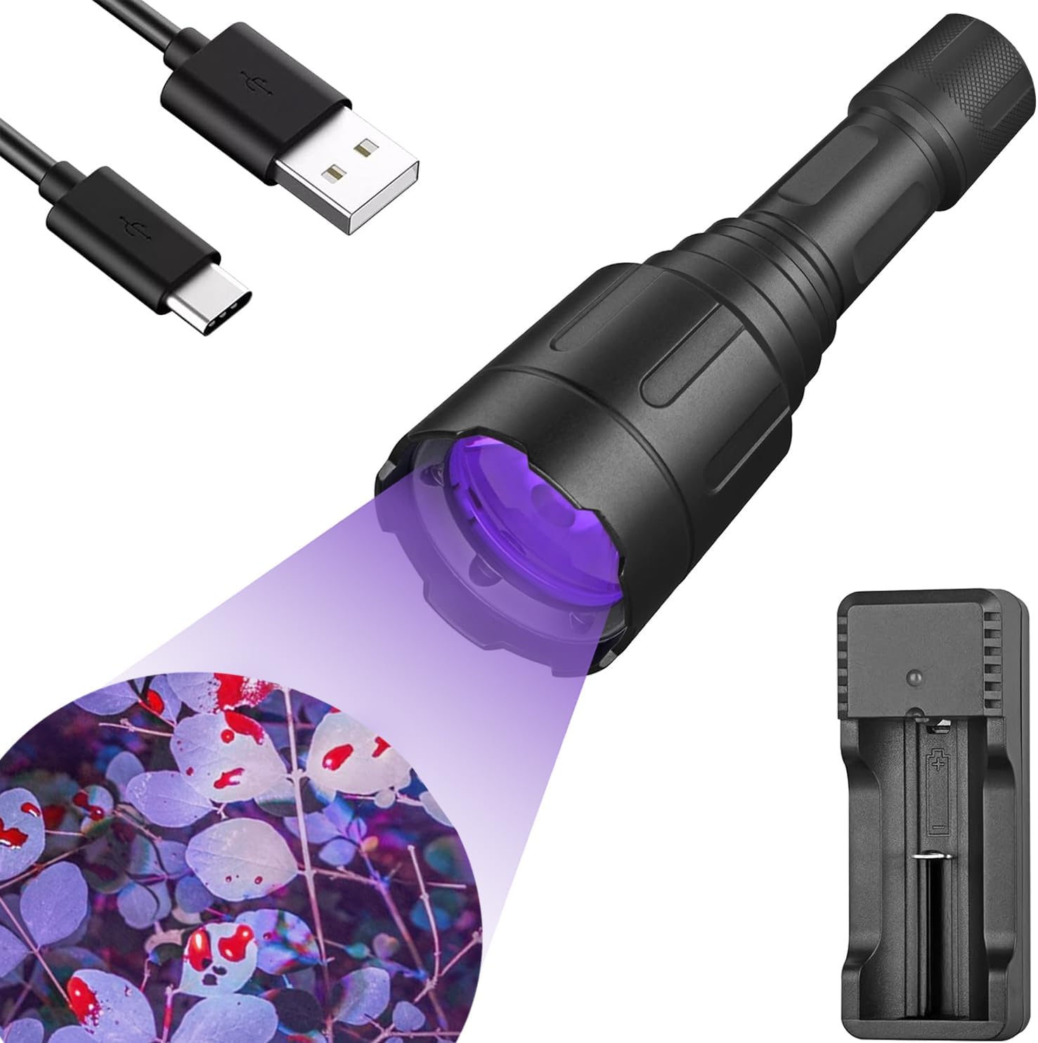 SAOPRKLER Blood Tracking Light Flashlight High Definition Deer Hunting Blood Trail Flashlight